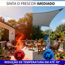 Toldo Impermeável Portátil Resistente com Proteção UV + Kit de Cordas